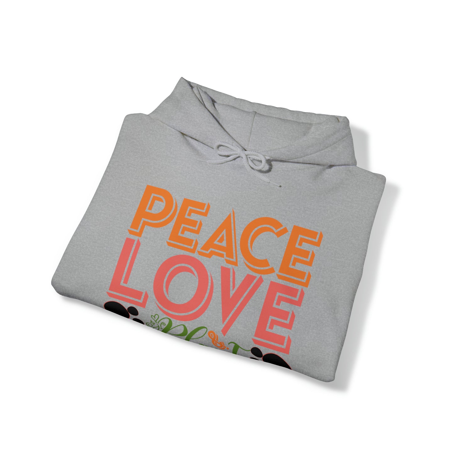 Peace Love Plant Heavy Blend™ Hooded Sweatshirt