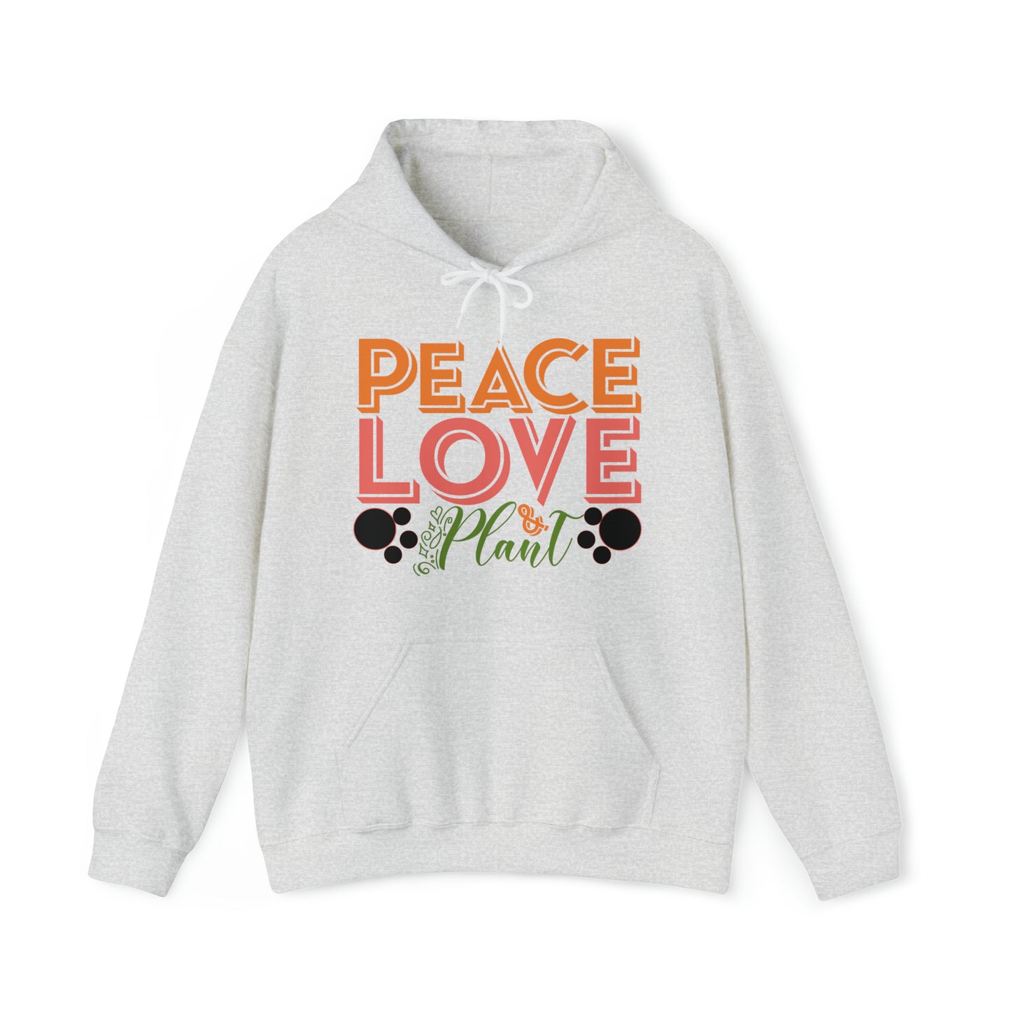 Peace Love Plant Heavy Blend™ Hooded Sweatshirt