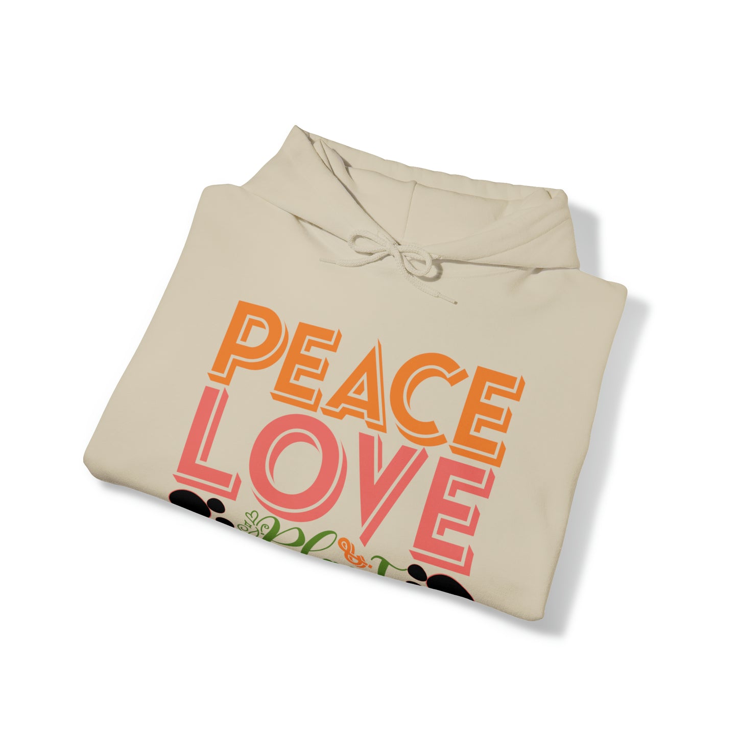 Peace Love Plant Heavy Blend™ Hooded Sweatshirt