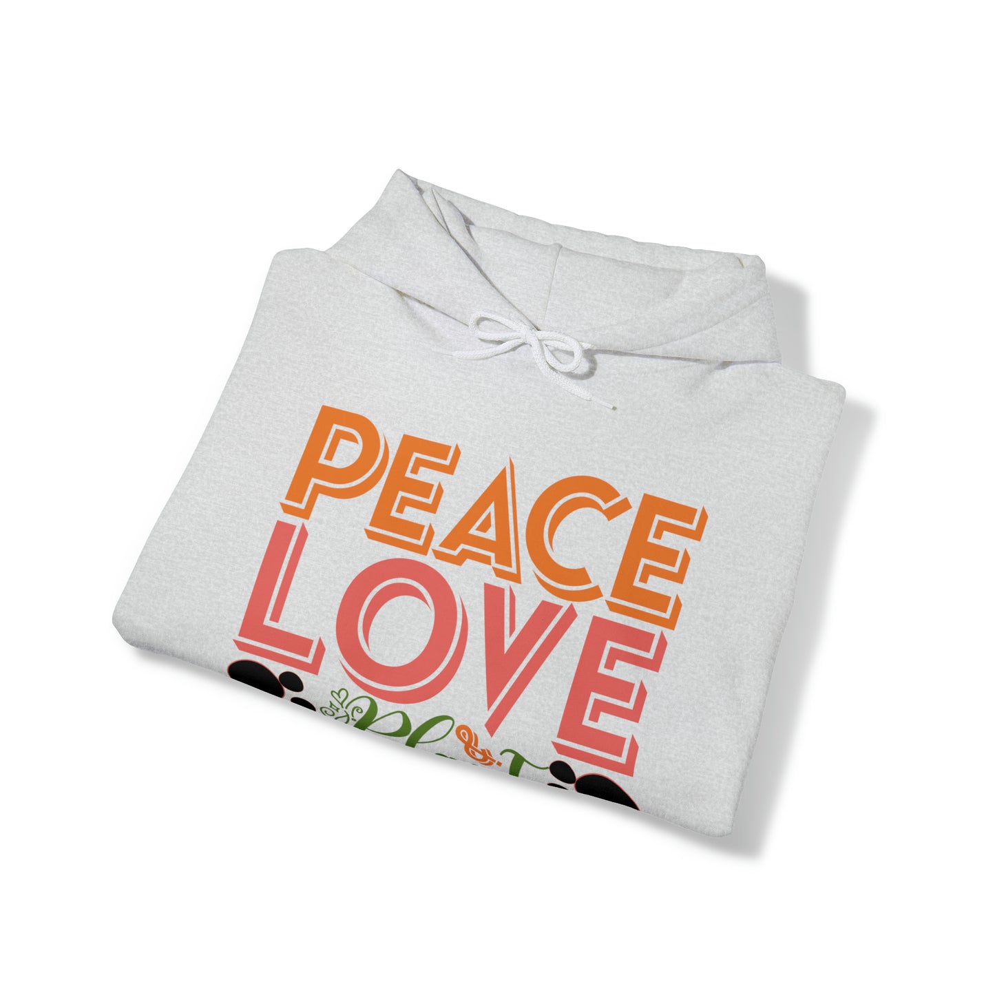 Peace Love Plant Heavy Blend™ Hooded Sweatshirt