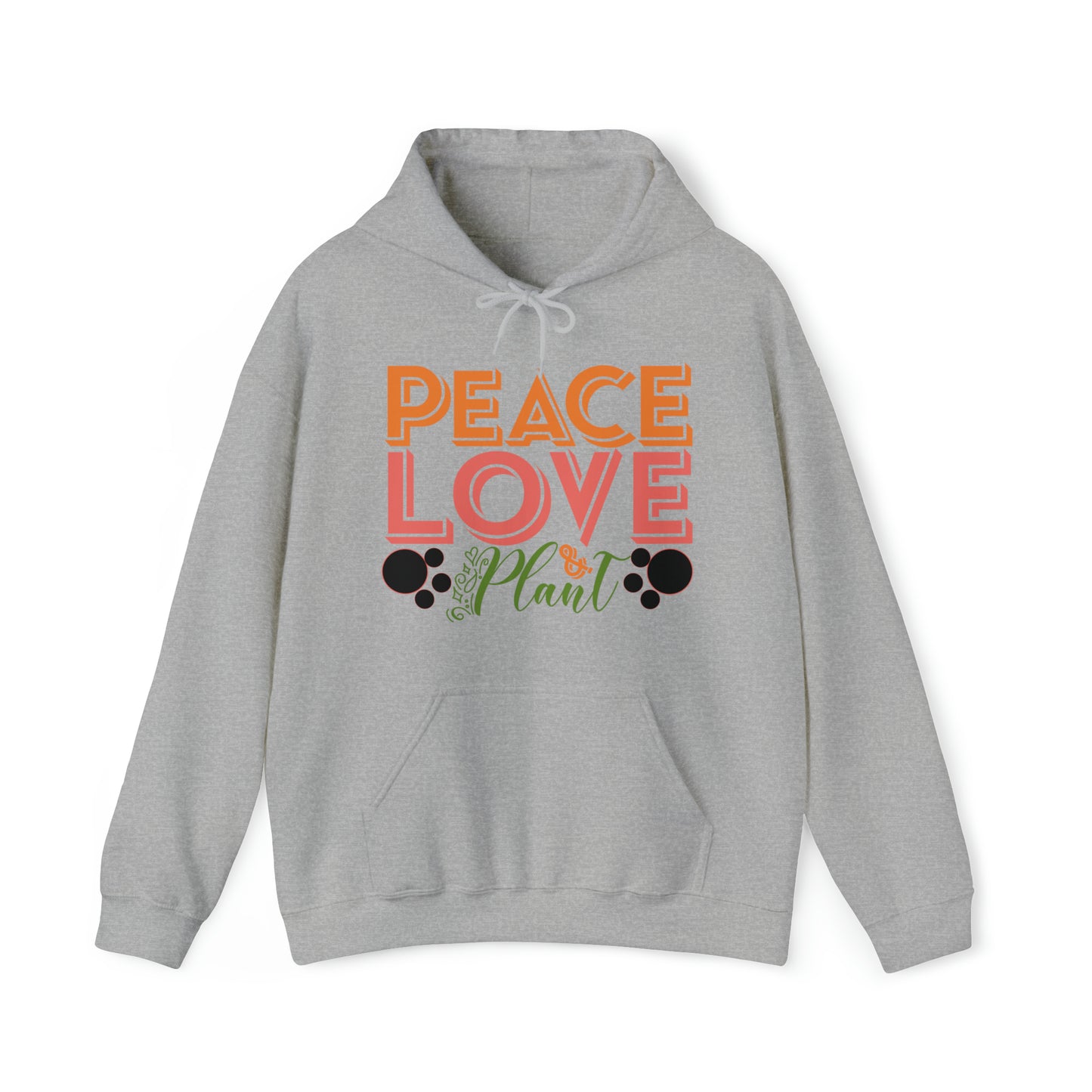 Peace Love Plant Heavy Blend™ Hooded Sweatshirt